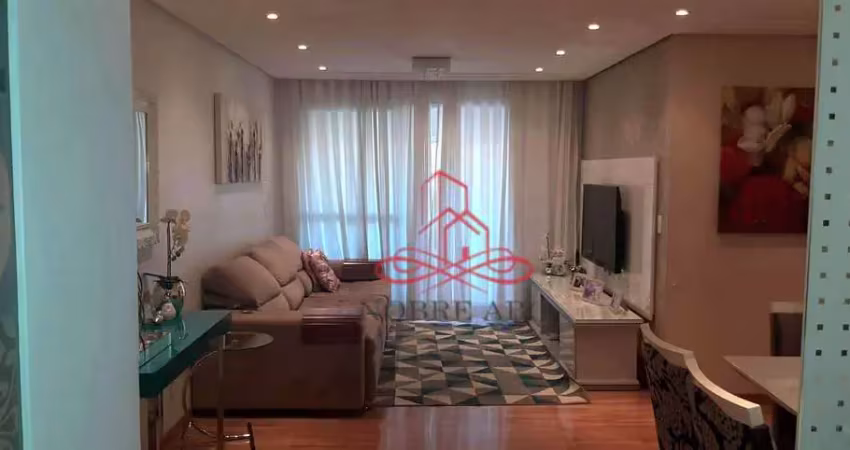 Apartamento com 3 dormitórios à venda, 109 m² por r$ 822.000,00 - jardim bela vista - santo andré/sp