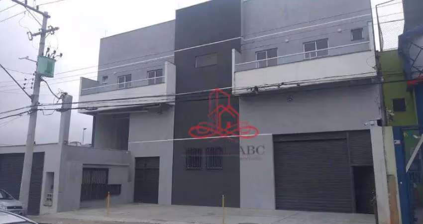 Galpão à venda, 1819 m² por r$ 12.750.000,00 - jardim santo andré - santo andré/sp