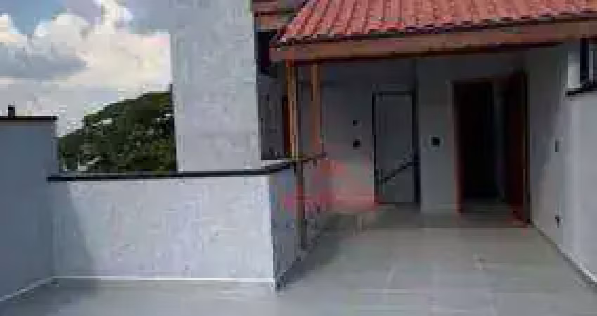 Cobertura com 2 dormitórios à venda, 50 m² por r$ 450.000,00 - jardim silvana - santo andré/sp