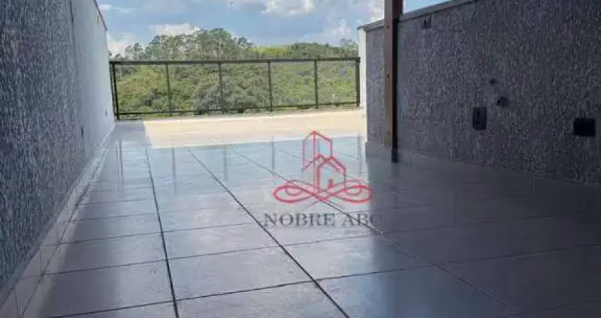 Cobertura com 2 dormitórios à venda, 50 m² por r$ 445.000,00 - jardim silvana - santo andré/sp