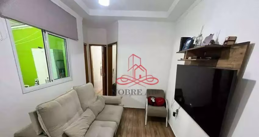 Apartamento com 2 dormitórios à venda, 44 m² por r$ 290.000,00 - vila eldízia - santo andré/sp