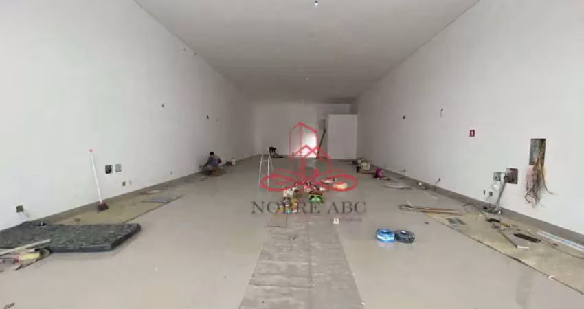Salão para alugar, 270 m² por r$ 15.000/mês - vila humaitá - santo andré/sp