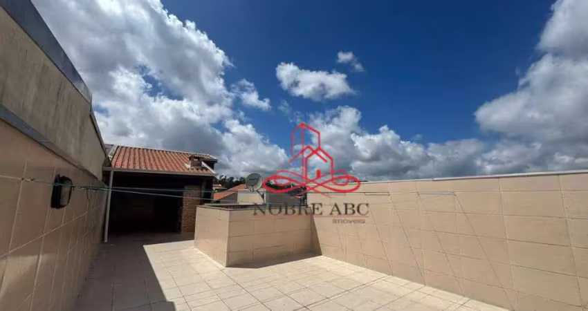 Cobertura com 3 dormitórios à venda, 72 m² por r$ 465.000,00 - vila tibiriçá - santo andré/sp