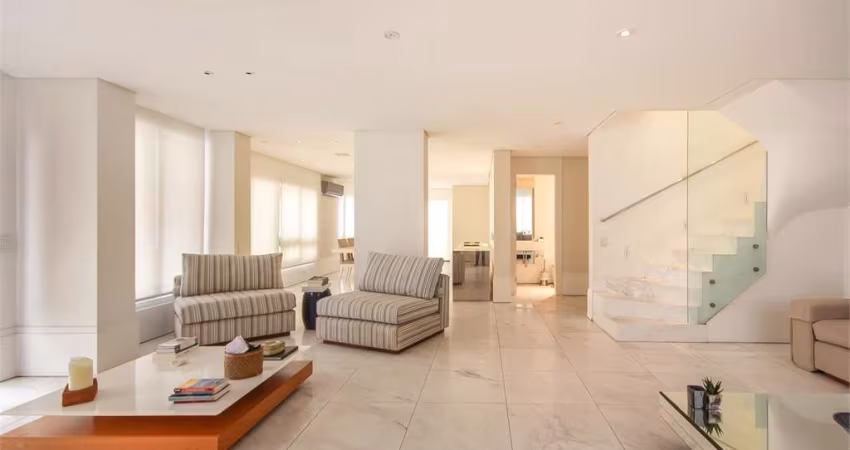 Duplex Lindo Pacaembu, 280 m² vista livre, rua particular
