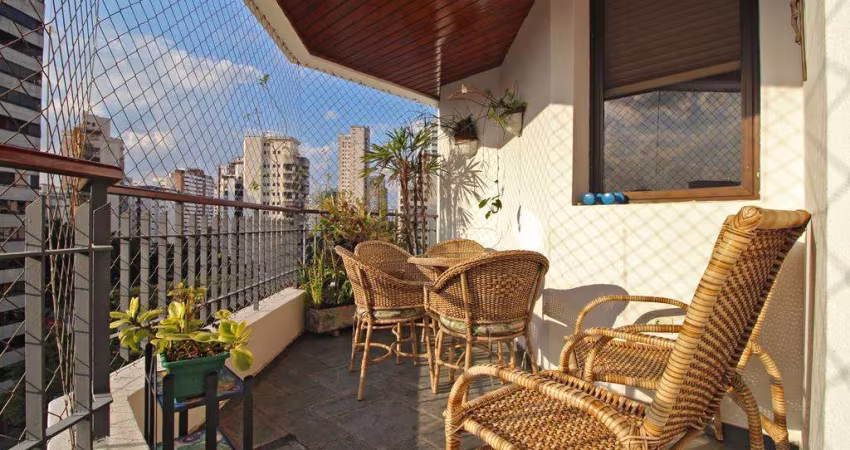 Exclusivo Moema 4 dorm 3 suites 220m2