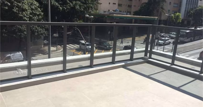 Sala comercial com  80m², 1 vaga de garagem