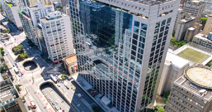Laje Corporativa com 1.025 m² em vão livre na Av. Paulista