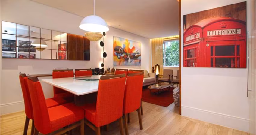 Jardim América! Apto. reformado, porteira fechada, 83m², 2 dorms, suite e 1 vaga fixa