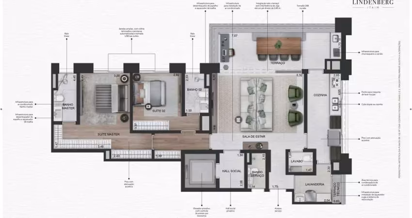 Apartamento com 2 quartos à venda na Rua Macurapé, --, Itaim Bibi, São Paulo