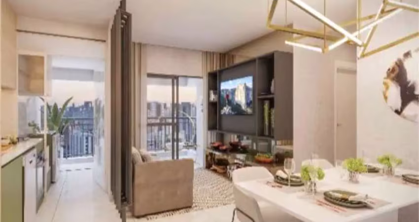 Apartamento novo com 54 m2, terraço, 2 quartos e 1 vaga, a venda em moema