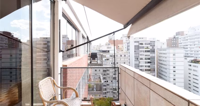 Higienópolis! Apto., 170m², planta original 3 doms, atual 2 dorms, vg e próx. metrô