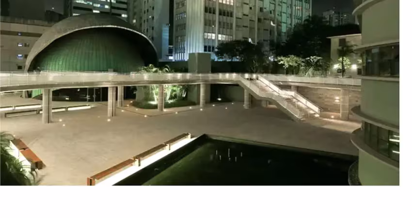 Sala comercial no primeiro sub-solo do edifício praça pamplona
