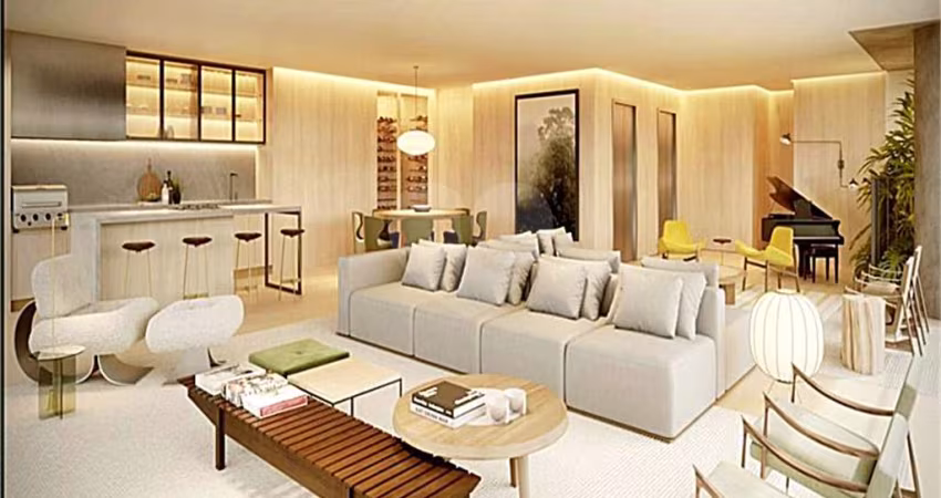 Residencial com serviços de camareiras e manobristas.