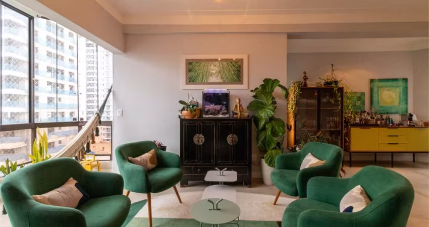 Apartamento a venda com 4 quartos, 3 vagas, 180 m² no Campo Belo