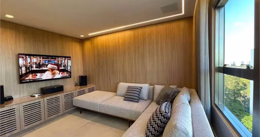 Apartamento mobiliado com 1 dormitório 1 suíte  2 vagas para locação ou venda no alto da boa vista