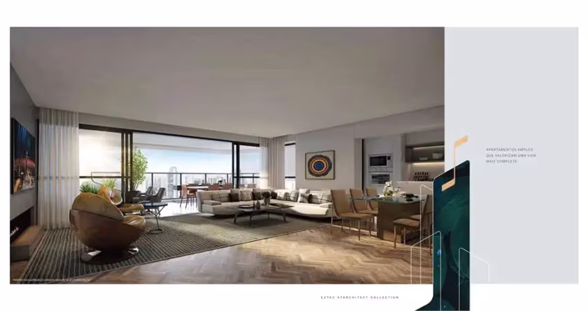 Apartamento na chac. sto antonio com 227 m² ,4 suítes e 4 vagas.