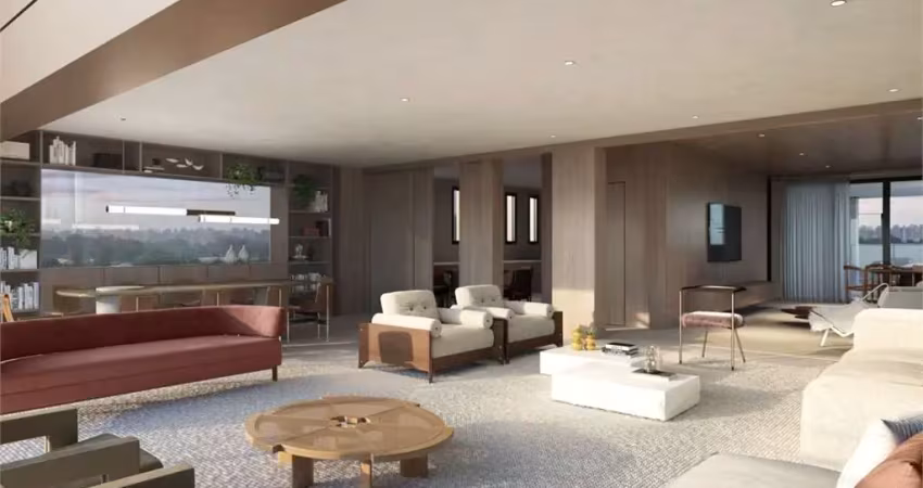 Apartamento com 4 quartos à venda na Avenida República do Líbano, --, Moema, São Paulo
