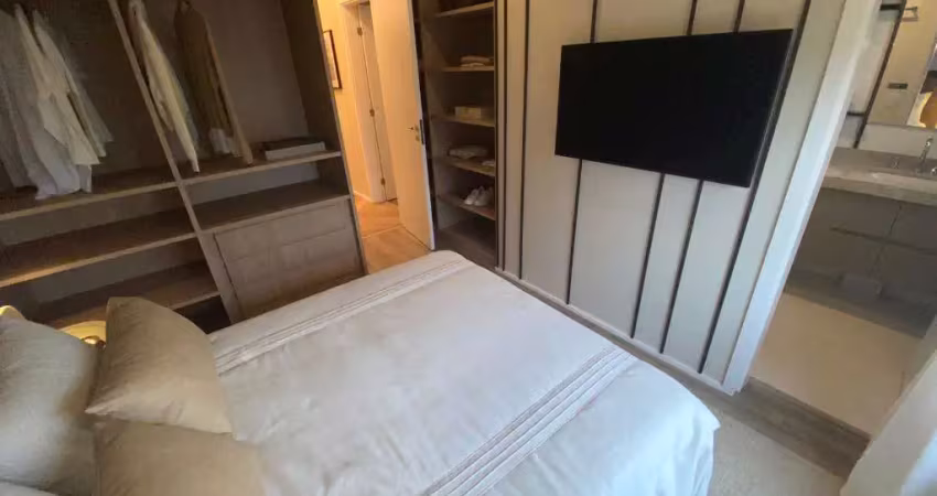 Apartamento novo a venda no brooklin, com 74 m2, terraço,2 suítes, lavabo e 1 vaga
