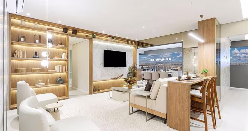Apartamento em construção de 125m2, 3 suítes na Padre Adelino