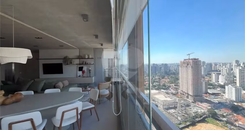 Apartamento no brooklin - são paulo sp - 3 quartos, 3 suítes, varanda gourmet. 3 vagas, 197 m2 util