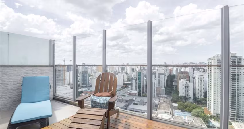 Cobertura Vila Nova Conceição - 2 suites, 2 vagas, terraço com jacuzzi- impecável