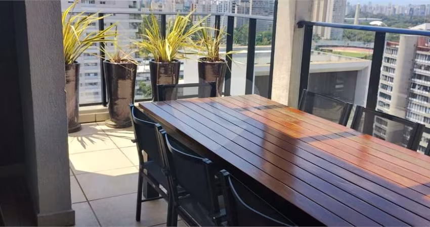 Apartamento á venda no Jardim Paulista - São Paulo Studio, novo, mobiliado, varanda, 1 vaga e lazer