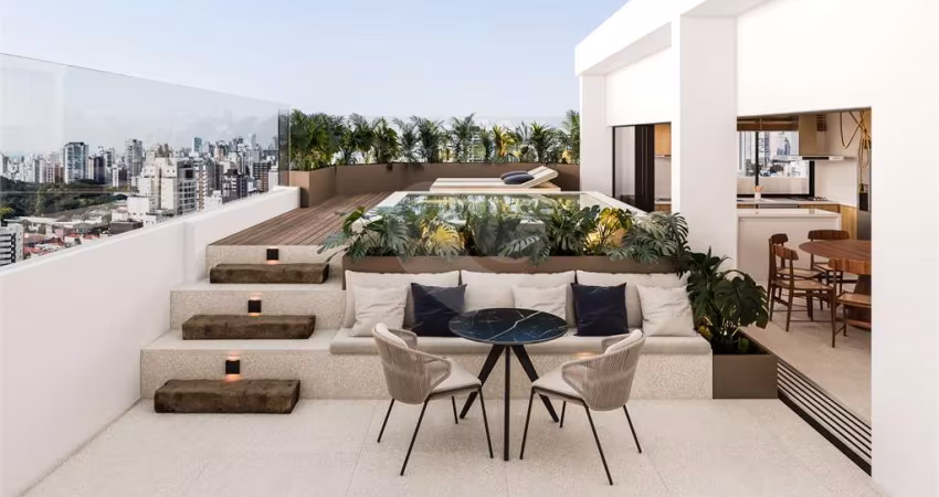 Cobertura duplex com piscina na Rua Caçapava - Jardins