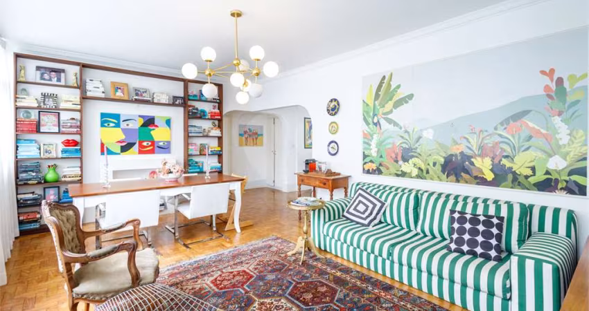 Apartamento com 140m2 com 3 dorms (1suíte) e 1 vaga