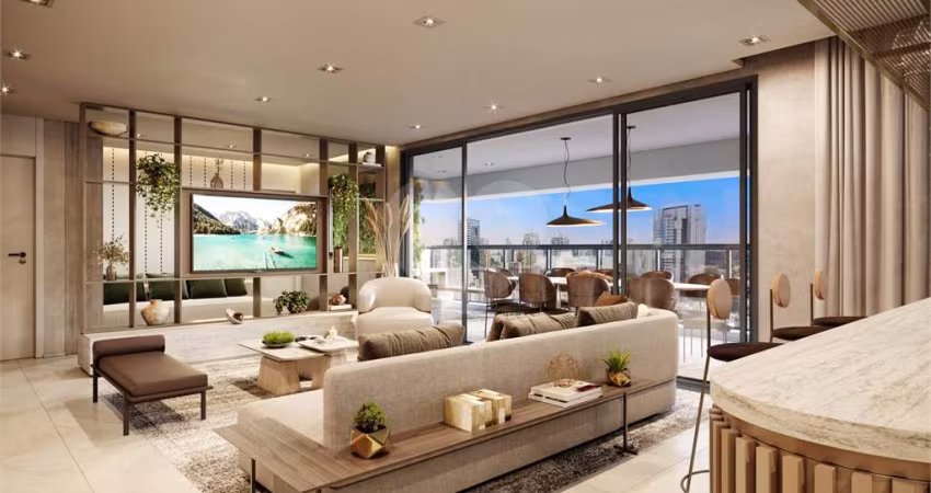 Apartamento no Infinity Brooklin | 160m² + Terraço descoberto | 3 Suítes | 2 vagas