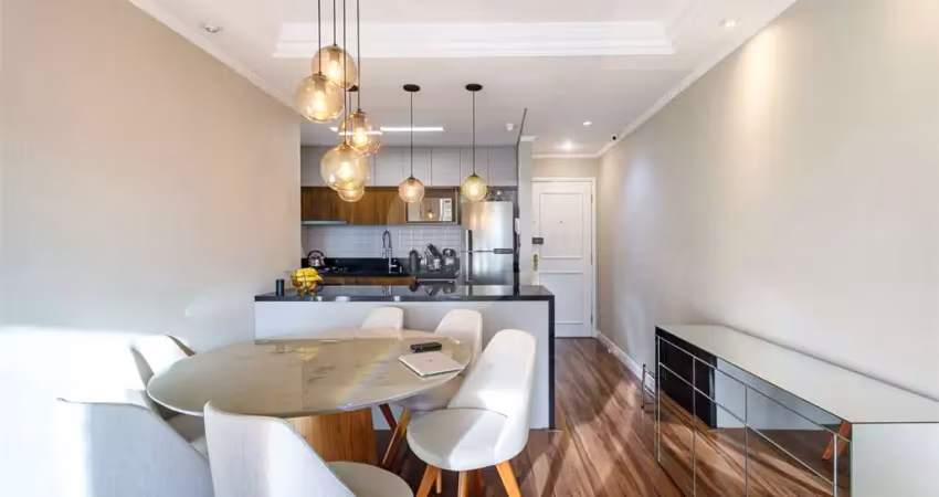 Apartamento à venda com 80m², 3 dormitórios, 2 vagas, varanda e lazer completo em moema pássaros