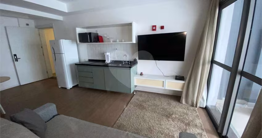 Studio novo mobiliado com 45 m2, terraço, ar condicionado e eletrodomésticos a venda em moema