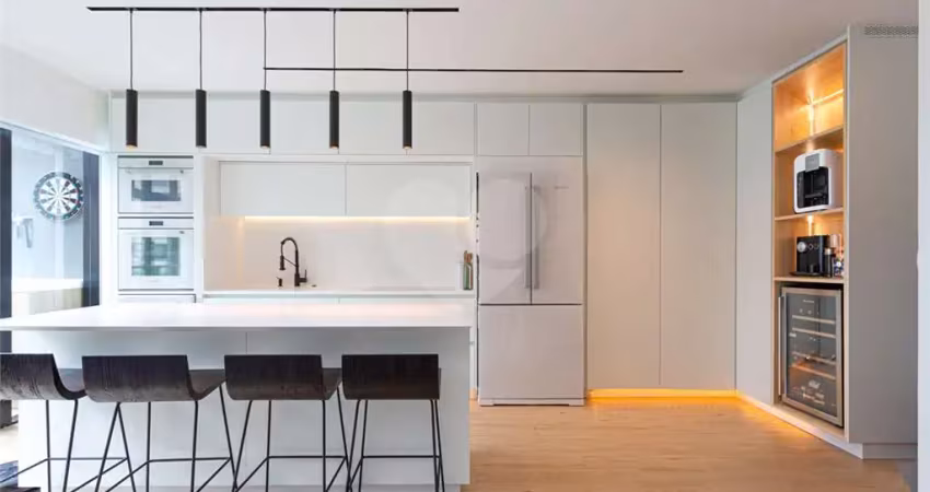 Campo belo, apartamento mobiliado para venda, 2 quartos, 2 vagas