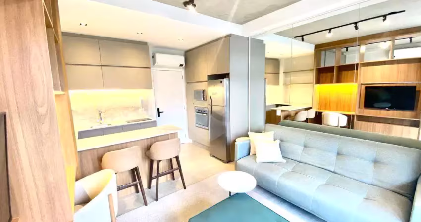 Vila olimpia- 44m² com 1 suite , 1 vaga com lazer total- altíssimo padrão