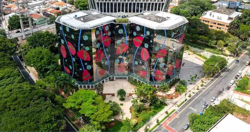 Empreendimento corporativo com as certificações leed zero energia e leed zero carbono e fitwell.