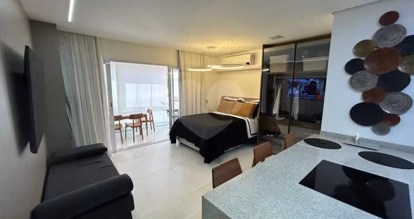 Apartamento á venda no campo belo - 1 quarto ou studio, 1 vaga,  42 m2 util, repleto de armários, novo, lazer completo.