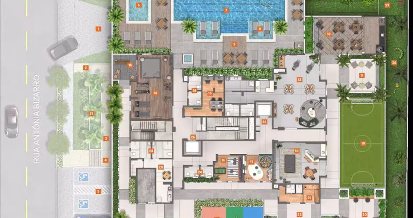 Apartamento com 3 quartos à venda na Vila Osasco, Osasco 