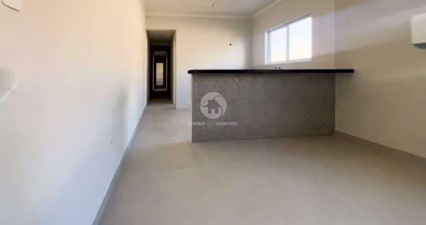 Casa Sobreposta Alta no Marapé, Santos - 3 suítes