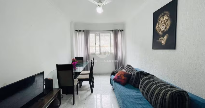 Apartamento com 1 dormitório à venda, 51 m² por R$ 380.000,00 - Marapé - Santos/SP