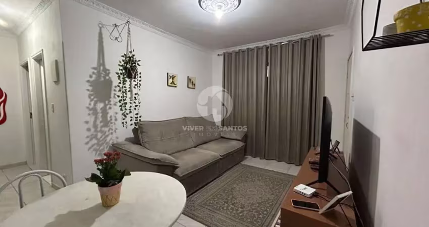 Apartamento com 3 dormitórios à venda, 64 m² por r$ 450.000,00 - campo grande - santos/sp