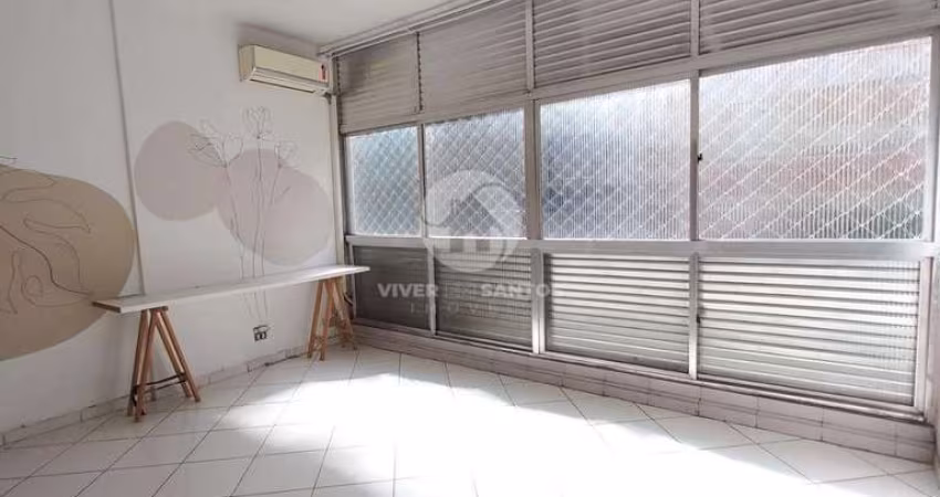 Kitnet com 1 dormitório à venda, 37 m² - Boqueirão - Santos/SP