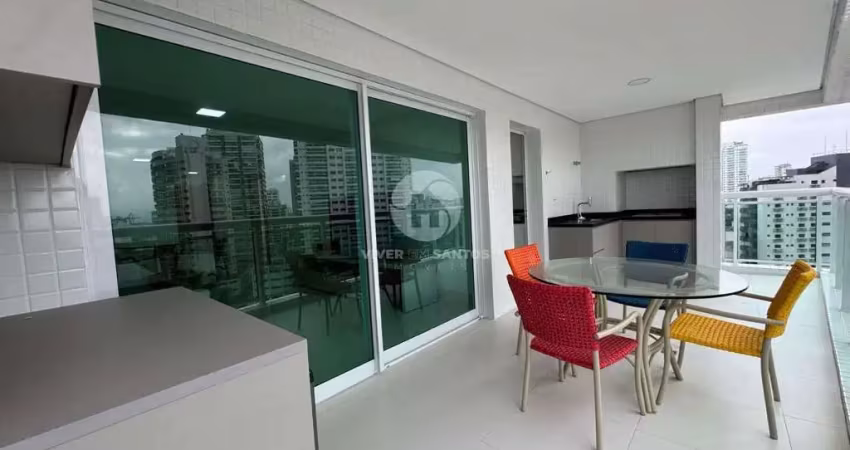 Apartamento com 3 suítes à venda, 185 m² por R$ 2.700.000 - Ponta da Praia - Santos/SP