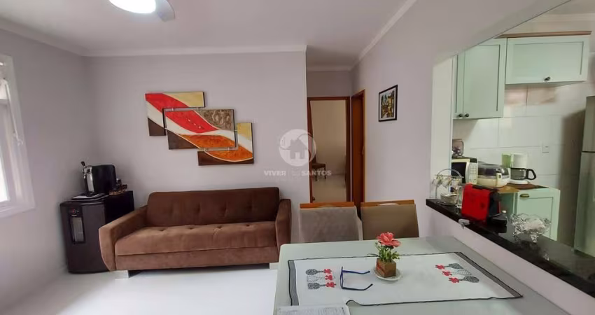 Apartamento na pompeia SANTOS com 2 dormitórios à venda,