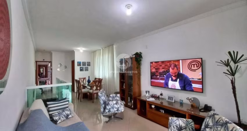 Sobrado com 3 dormitórios à venda, 125 m² por R$ 900.000,00 - Estuário - Santos/SP