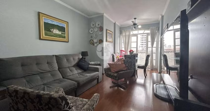 Apartamento com 3 dormitórios à venda, 105 m² por R$ 650.000,00 - Embaré - Santos/SP