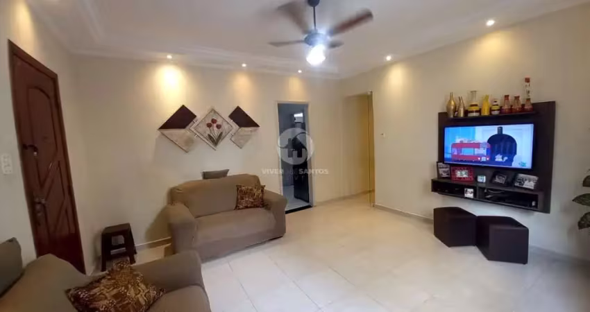 Apartamento à venda, 92 m² por r$ 480.000,00 - ponta da praia - santos/sp