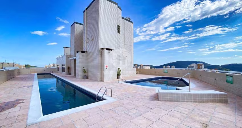 02 QUARTOS COM VARANDA GOURMET A VENDA COM LAZER COMPLETO NA PONTA DA PRAIA