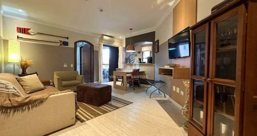 Apartamento à venda, 1 quarto, 1 suíte, 1 vaga, Gonzaga - Santos/SP