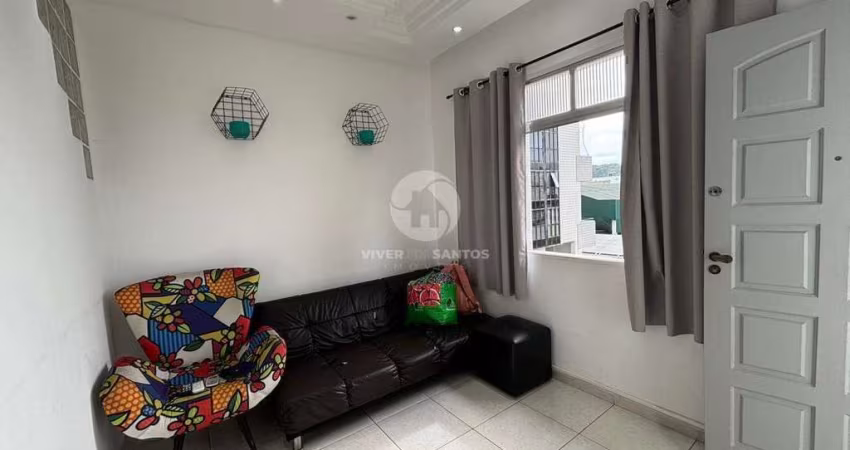 Apartamento à venda, 1 quarto, 1 vaga, Ponta da Praia - Santos/SP
