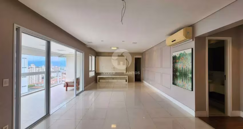 Apartamento com 3 quartos à venda no Embaré, Santos 