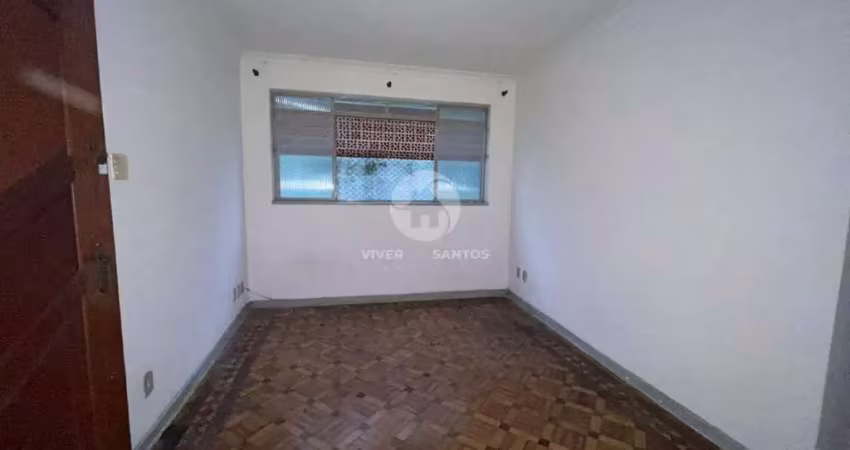 Apartamento à venda, 2 dormitórios, na pompéia, em santos/sp.